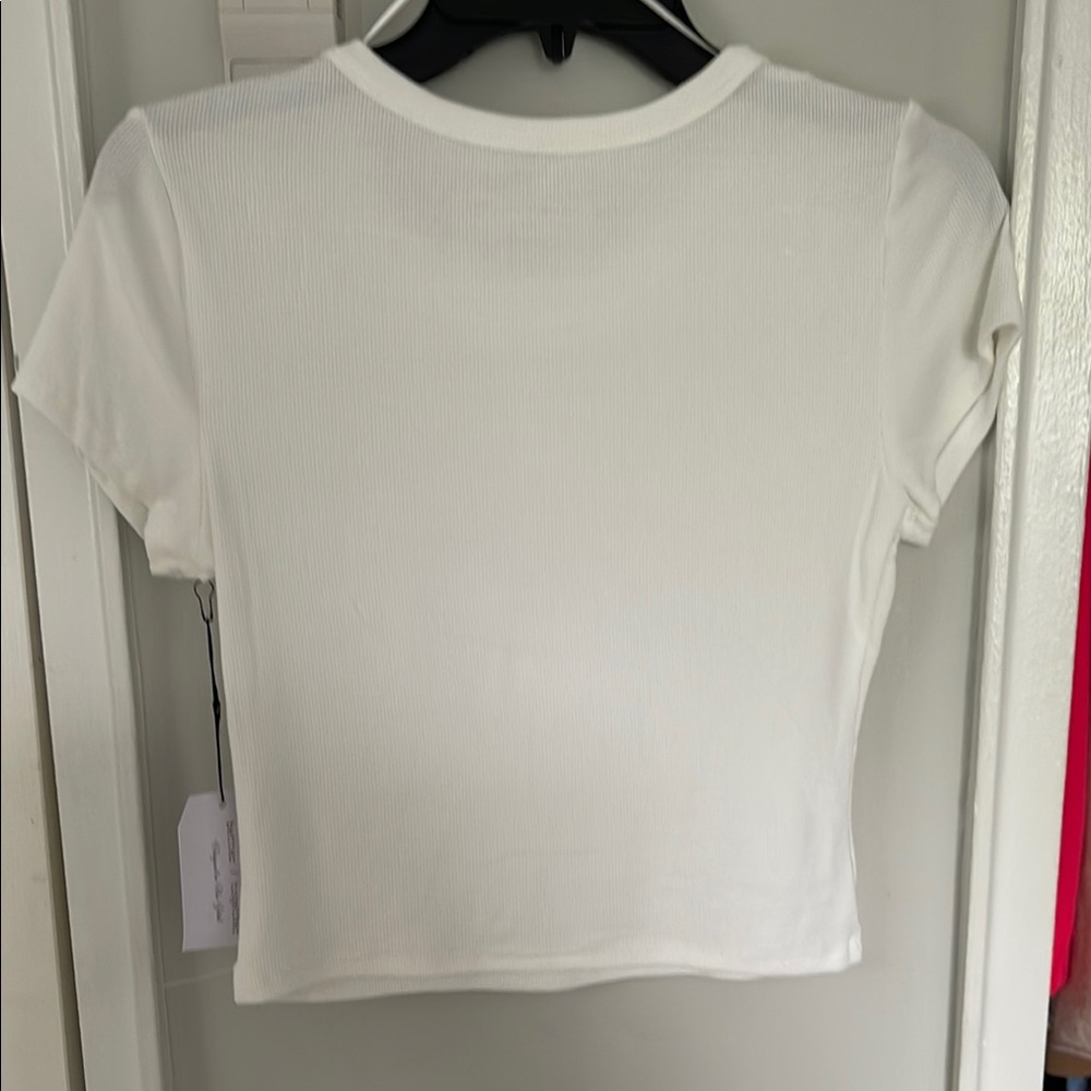 Together White Crop Top Essential - Picture 5 of 6